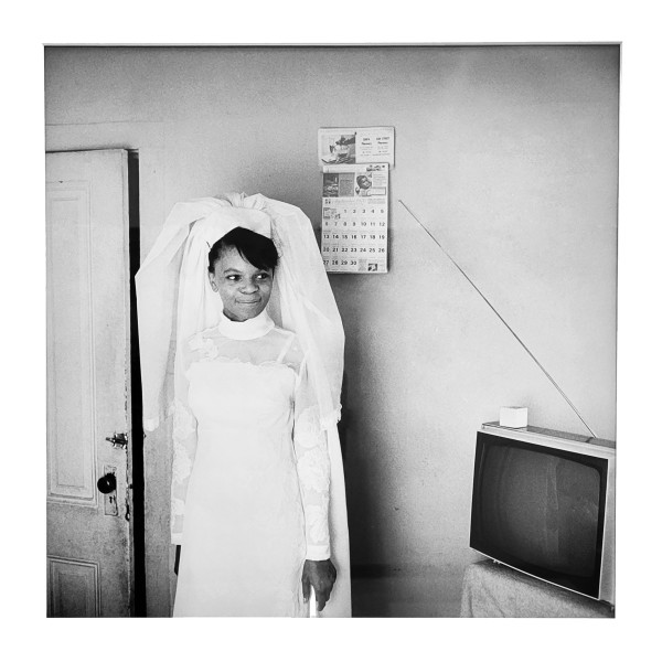 Young Woman in a Wedding Dress by Joanne Leonard