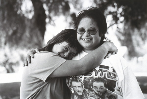Best Friends Shelly Lujan and Juanita Rosa, Fremont by Jeanne O'Connor