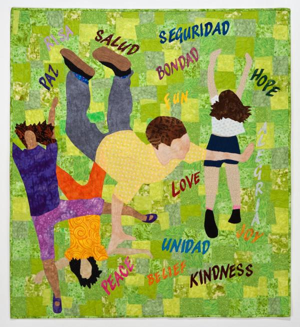 100 Families Community Quilt (from the series Joy in Motion) by Marion Coleman