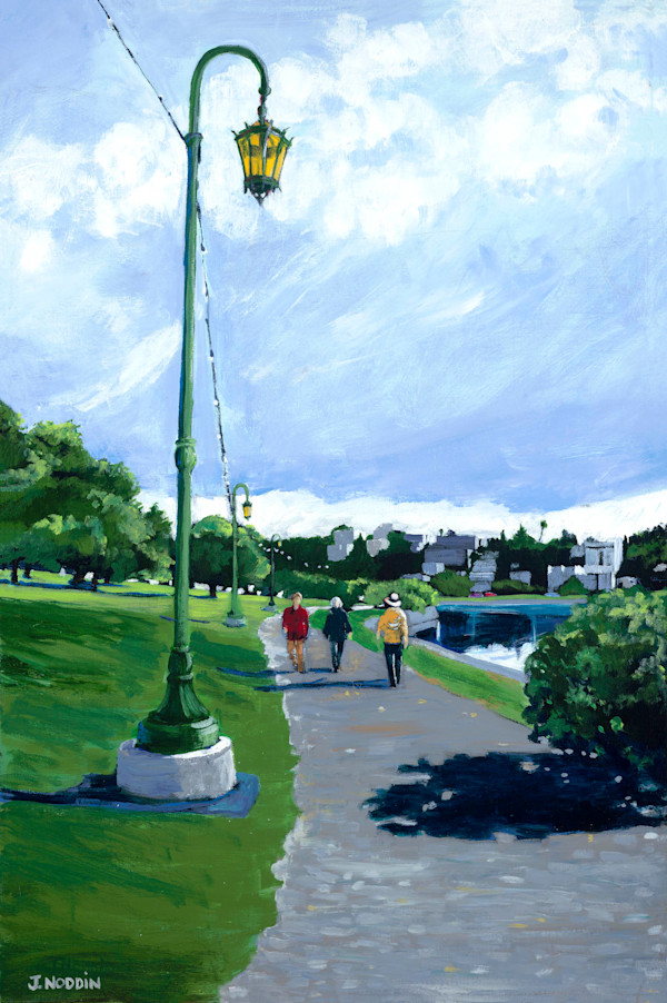 Lake Merritt Walk by Jann Noddin