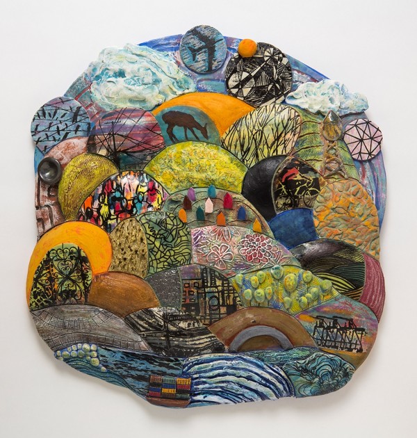 Patternscape: East Bay Hills by Tiffany Schmierer