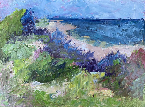 A Very Blue Day - $300 by Susan Barocas