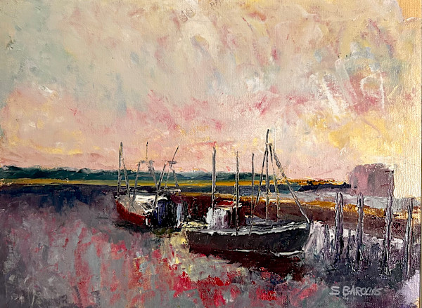 Provincetown Fishing $425 by Susan Barocas