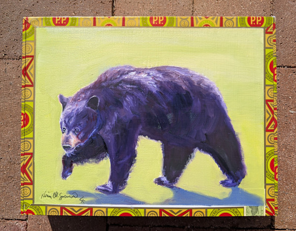 Purple Bear by Karine Swenson, Image 1.
