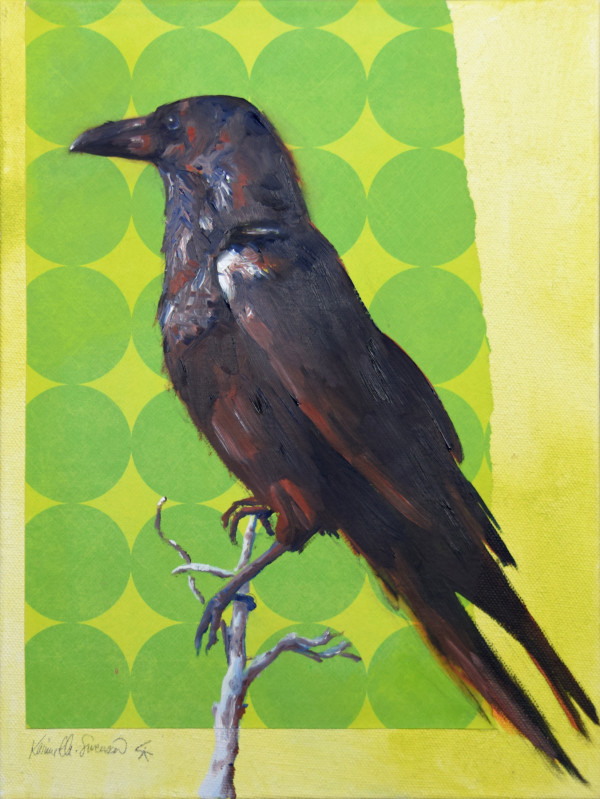 A Stately Raven by Karine Swenson