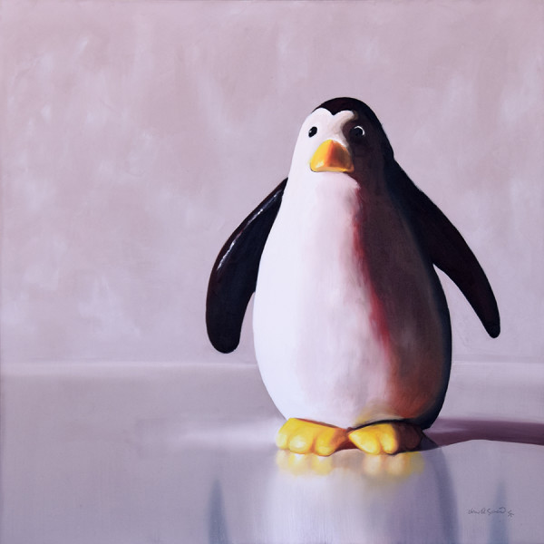 Penguin on Ice by Karine Swenson