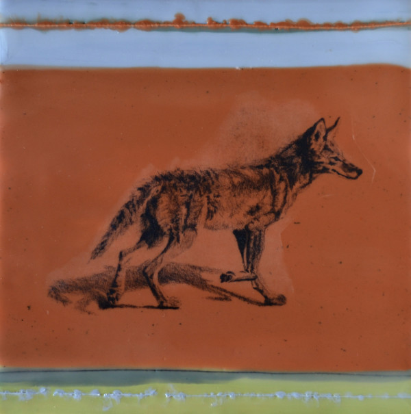 Trotting Coyote by Karine Swenson