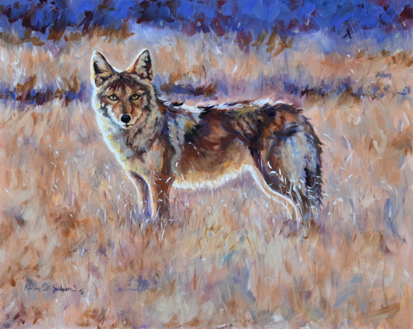 Winter Coyote by Karine Swenson