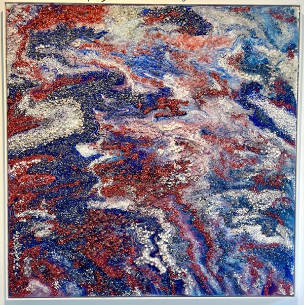 Intuition balance, creativity, and wisdom, (rockets red glare) by Dana Rogers