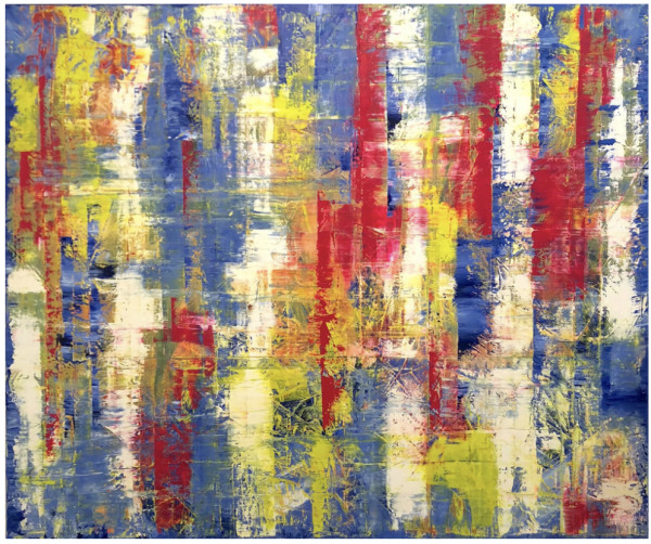 ABSTRACT OIL PAINTING #106 by Spencer Rogers