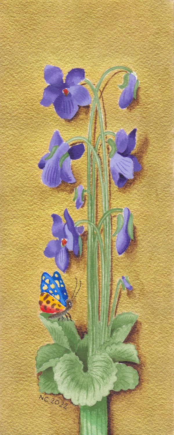 Les Violettes (Violets) by Nancy Cahuzac