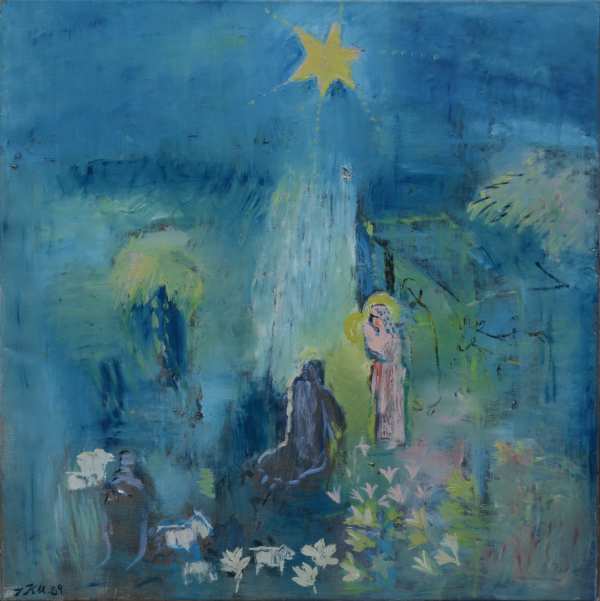 La Nuit Sainte à Bethléem/The Holy Night in Bethlehem/Den Heliga natten i Betlehem by Irène K:son Ullberg