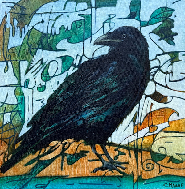 Odins Messenger by C Mawle Art