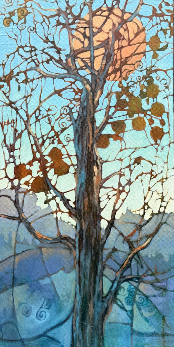 Harvest Moon by C Mawle Art