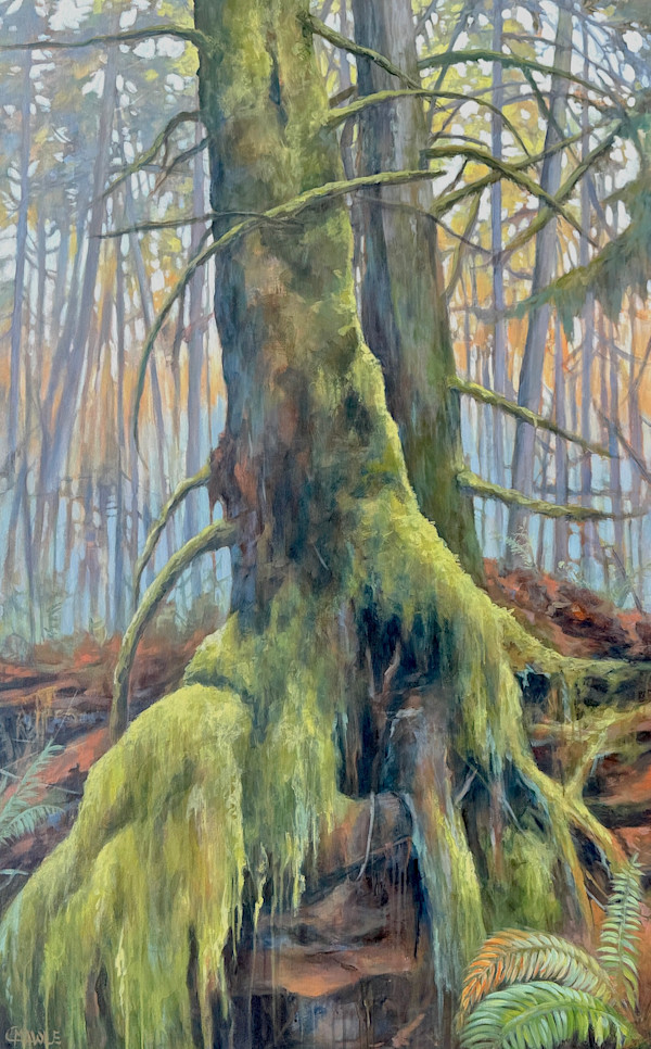 Silent But Present 1138-6 by C Mawle Art