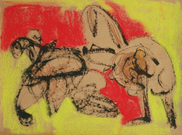 Female Nude Figure Drawing, No. 74 by Lori Markman