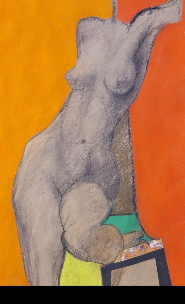 Female Nude Drawing, No. 123 by Lori Markman