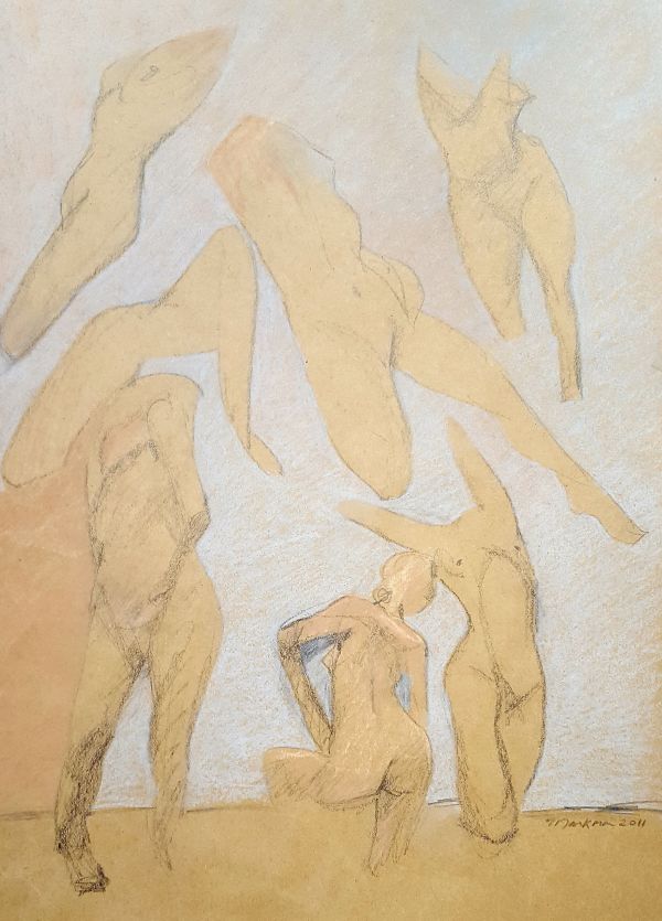 Nude Figure Drawing, No. 159