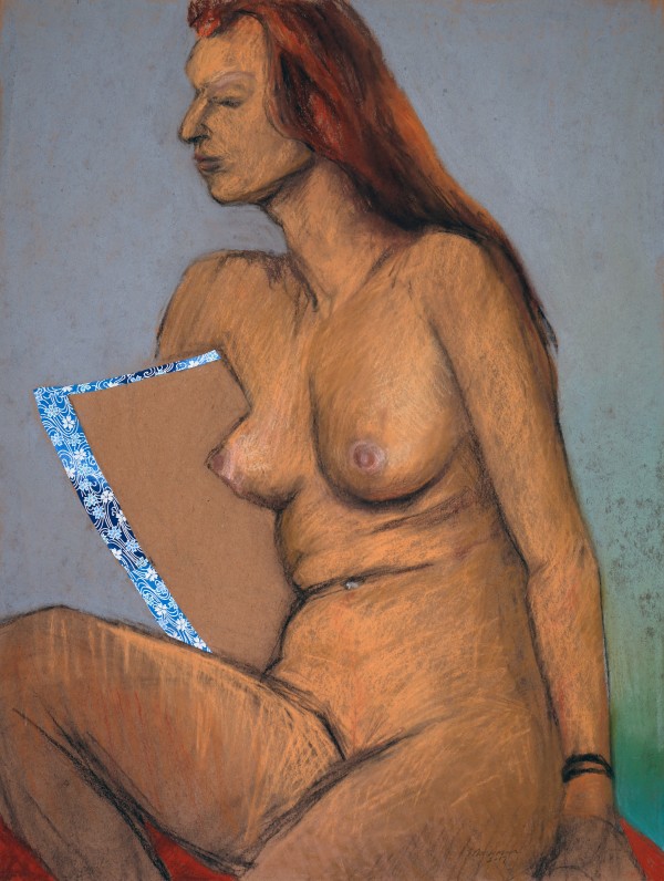 Female Nude Figure Drawing, No. 197 by Lori Markman