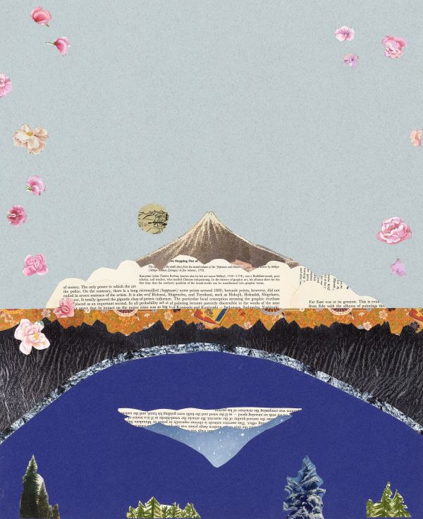 The Reflection of Fuji by Lori Markman
