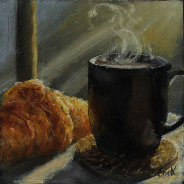 Breakfast Club-Croissant by Dale Cook
