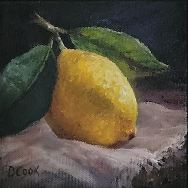 Still Life - Lemon Glow by Dale Cook