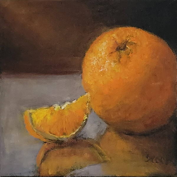 Still Life - Orange Glow by Dale Cook