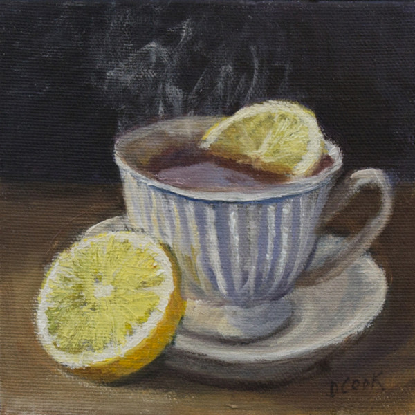 Still Life - Lemon Tea by Dale Cook