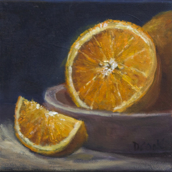 Still Life - Oranges by Dale Cook