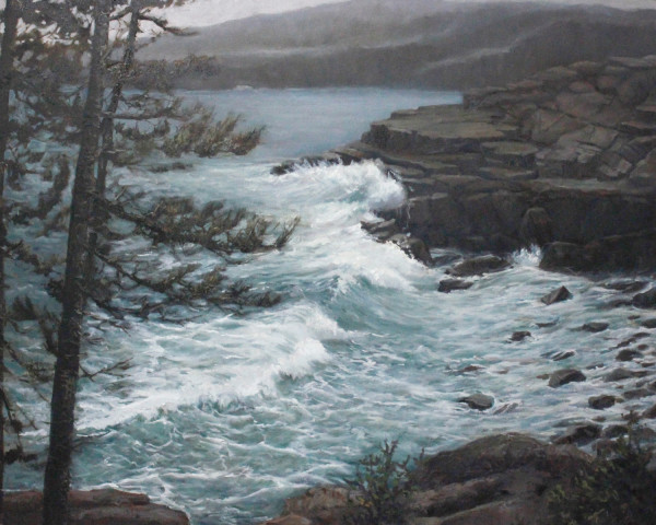 Louisbourg Seascape 1 by Dale Cook