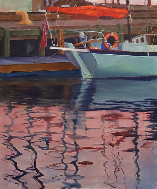 Reflections of Lunenburg by Dale Cook