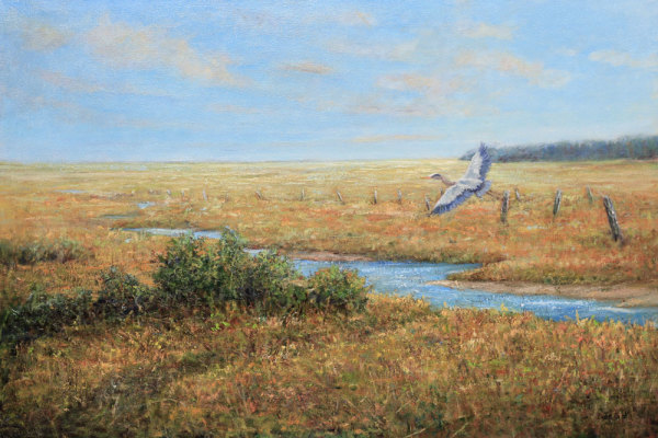 St Martin's Autumn Marsh by Dale Cook