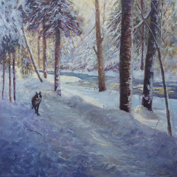 Trail Run by Dale Cook