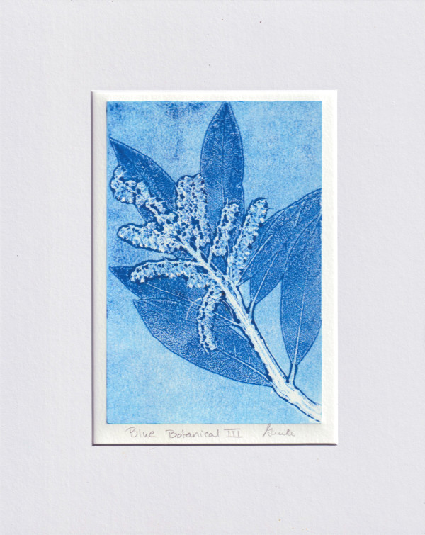 Blue Botanical III by Vera Gierke