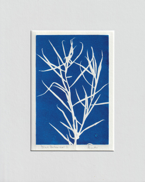Blue Botanical I by Vera Gierke