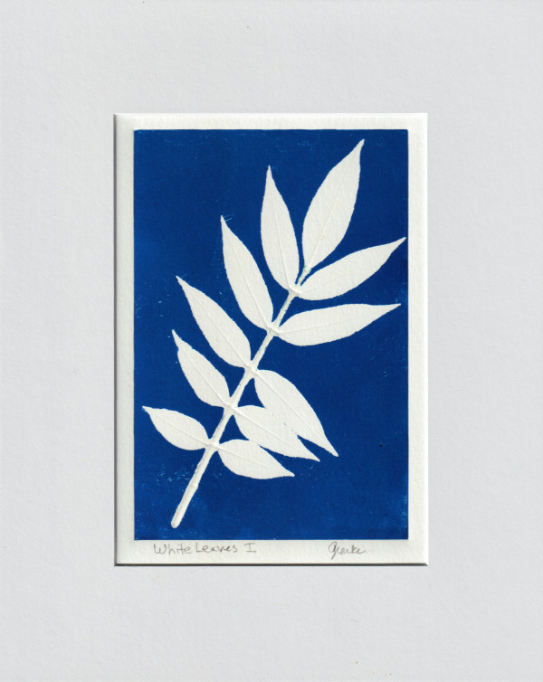 White Leaves I by Vera Gierke