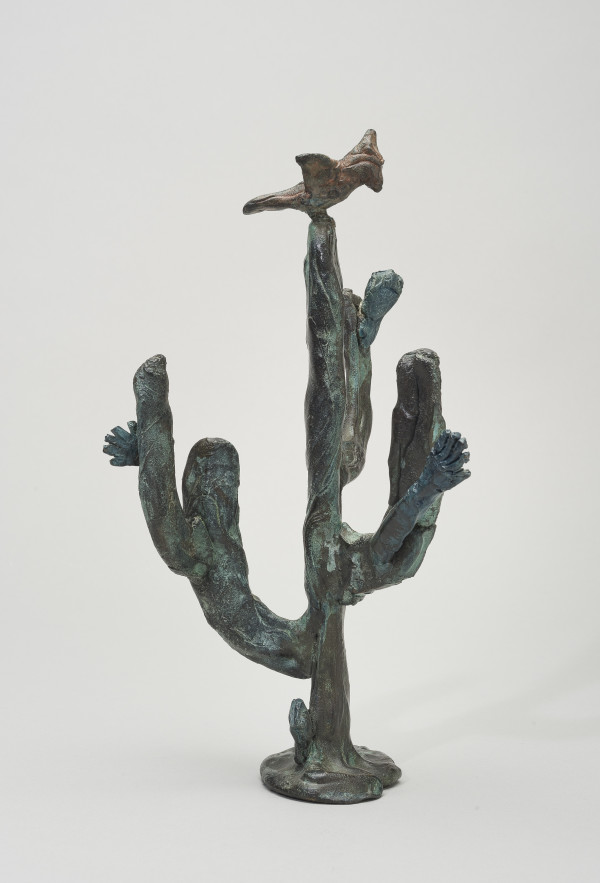 Blue Foot Cactus by Gina Michaels 