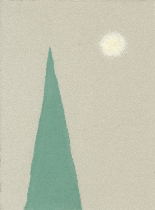 Moon and Mountain II by Hannah Luxton