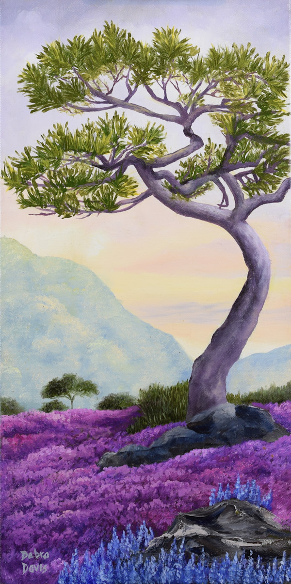 In a Field of Pink by Debra Davis