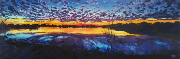 Josey Lake Sunset
