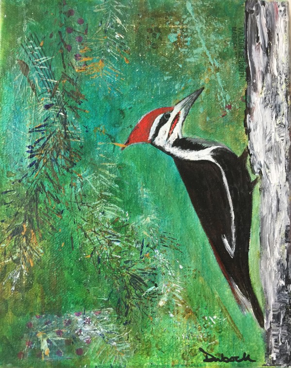 Woodpecker by Donna Dubock 
