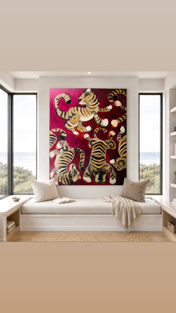 Big Cats by Rhonda Bell Studio