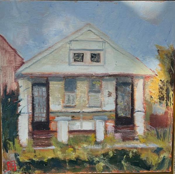 Golden, the Garden District by Rhonda Bell Studio