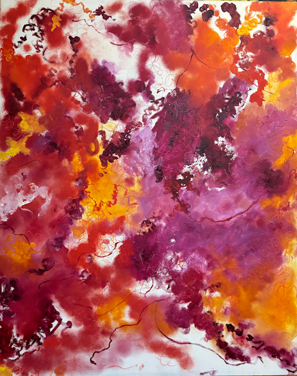 Raspberry Slush by Rhonda Bell Studio