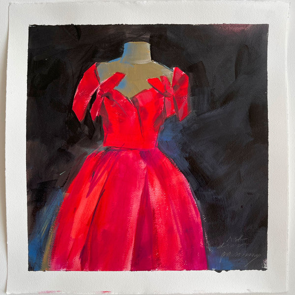 Red Dior by Patricia Canney