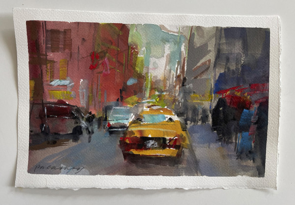 Soho Cab NYC by Patricia Canney