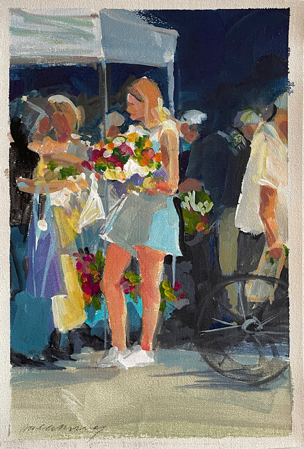 Flowers from the Market by Patricia Canney