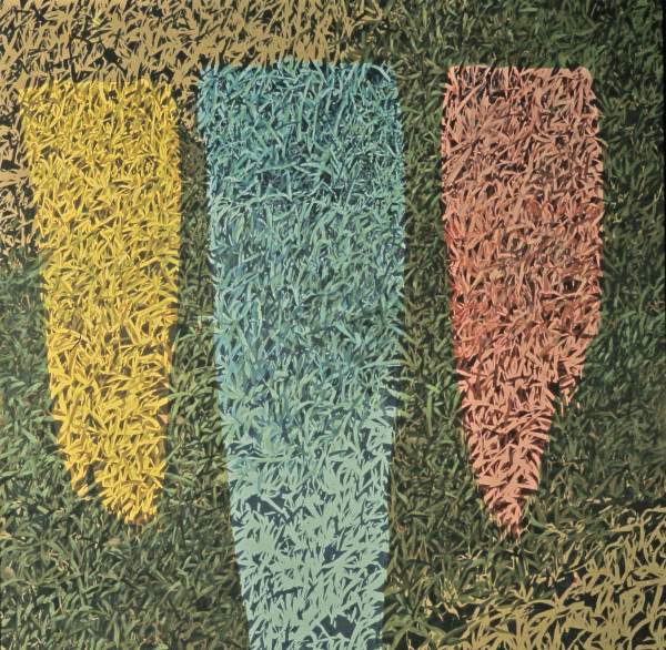 Three Grass Strips by Bruce Marsh