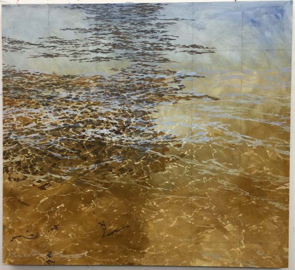 "Shallows" in progress by Bruce Marsh