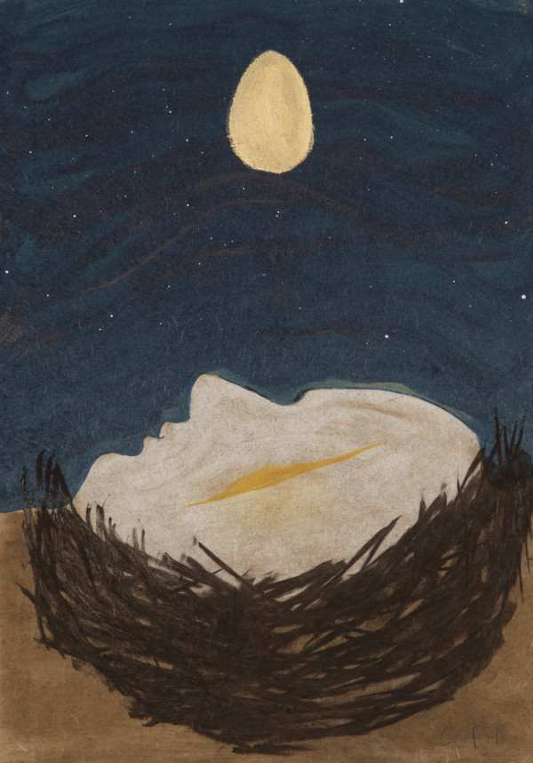 Cognitive State 35 (Nest and Egg) by Marti Curanta